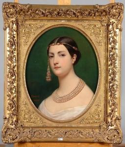 Portrait D````````une Jeune Fille Aux Bijoux