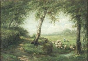 Landscape With Sheep
