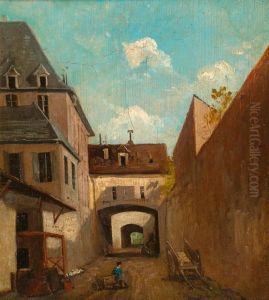 Gasse. by Caroline Courtin