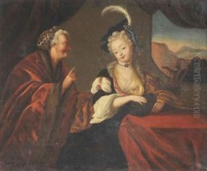 La Diseuse De Bonne Aventure by Jacques-Francois Courtin