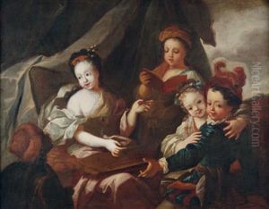 Le Concert by Jacques-Francois Courtin