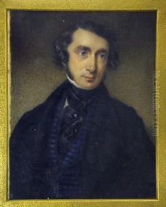 A Gentleman Wearing A Blue Waistcoat