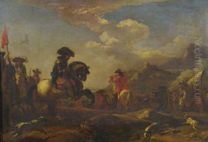 Cavalry Advancing by Jacques Courtois