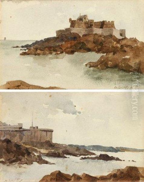 Un Chateau Fort Sur Une Falaise - view 1