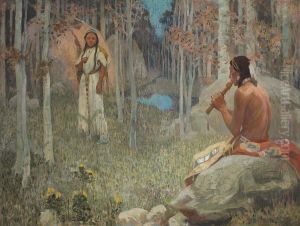 The Love Call by Eanger Irving Couse