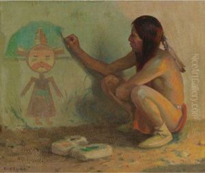 The Kachina Painter by Eanger Irving Couse