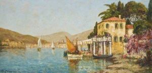 Vue Presumee Du Lac De Garde