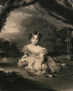 "miss Peel" by Samuel Cousins