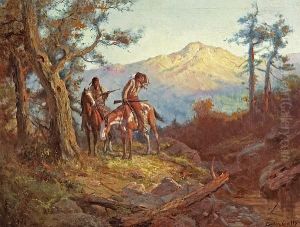Two Indian Scouts by Gordon Coutts