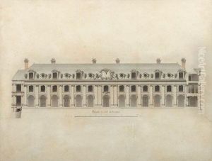 Projets De Facades Du Chateau De Valencay, Cote Cour Et Parc by Joseph-Abel, L'Aine Couture