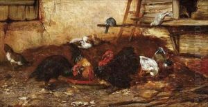 Basse-cour by Leon Couturier