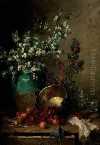 Nature-morte Au Chaudron Et Fruits Rouges