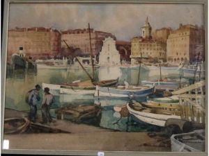 Le Port De Saint-tropez by Jean-Frederic Couty