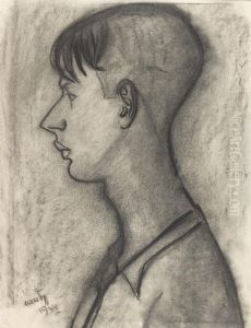 Profil De Jeune Garcon by Jean-Frederic Couty