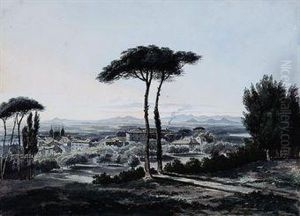 View Of Frascati, Near Rome by William Cowen