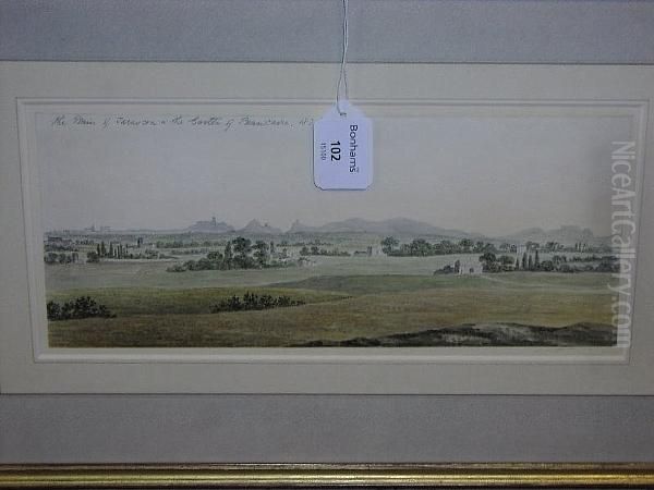 The Plain Of Tarascon And The Castle Of Beaucaire - view 1