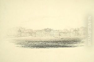 'views Of Wentworth House, The Park And Adjacent Scenery', Two Folio Sized Volumes Of Drawings Of The Areas Near Wentworth by William Cowen
