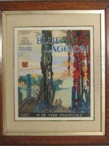 The Blue Lagoon by Albert E. Cox