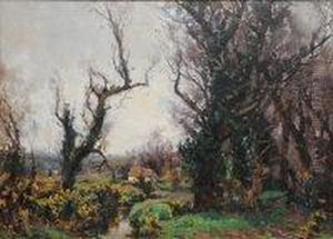 Thatched Cottage by Garstin Cox
