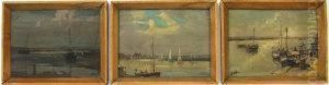 Harbour Scenes by Garstin Cox