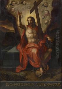 Le Christ Ressuscite by Michiel Van Coxcie