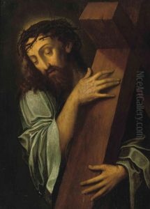 Christ Carrying The Cross by Michiel Coxie