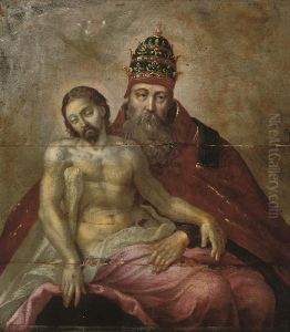The Trinity by Michiel Coxie