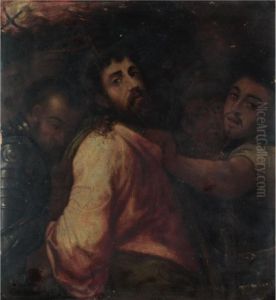 The Arrest Of Christ by Michiel Coxie