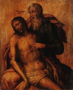 The Trinity by Michiel Coxie