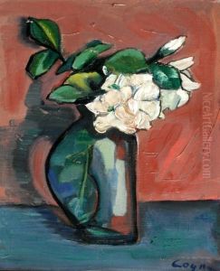 Gardenias In A Vase by Sarah Elizabeth Coyne