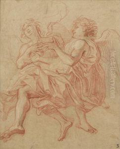 Deux Anges by Antoine Coypel