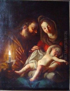 Sainte Famille by Noel Coypel
