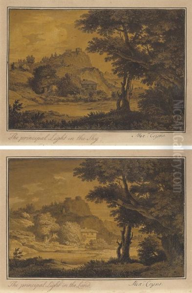 Two Landscape Studies - view 1