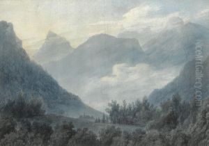 View Of The Grand Chartreuse by John Robert Cozens