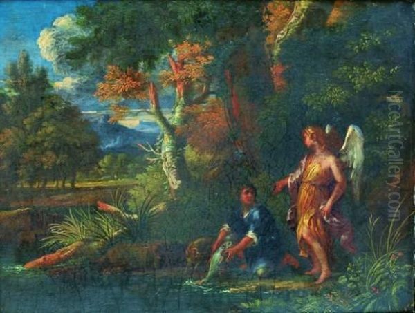 Paysage Avec Tobie Et L'ange - view 1