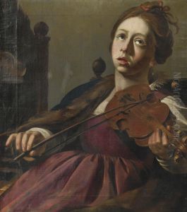 Saint Cecilia by Wouter Pietersz. Ii Crabeth