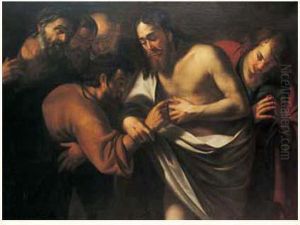 L'incredulite De Saint Thomas by Wouter Pietersz. Ii Crabeth