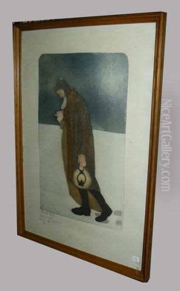 Homme Dans La Neige - view 1