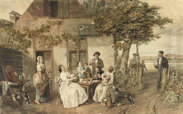 The Family Lunch - view 1