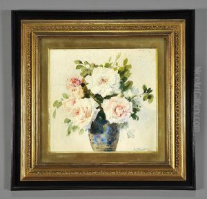 Vaso Con Rose by Aurelio Craffonara