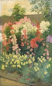 The Garden In Full Bloom by Percy Robert Craft