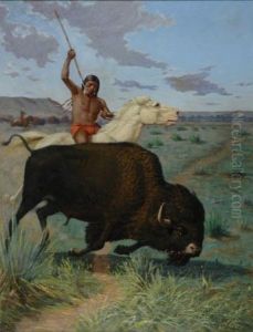 The Buffalo Hunt by Charles Craig