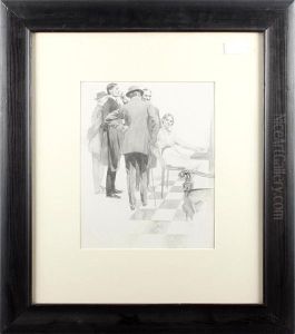 A Group Of Figures by Frank Craig