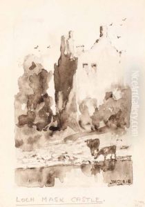 Loch Mask Castle by James Humbert Craig