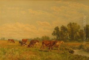 Grazing Cattle by Thomas Bigelow Craig