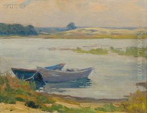 A Quiet Cove-cape Porpoise by Allen Gilbert Cram