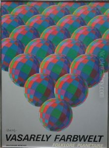 ''vasarely Farbwelt'' by German Cramer