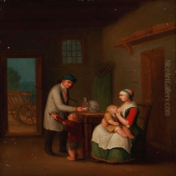 Interior With A Family - view 1