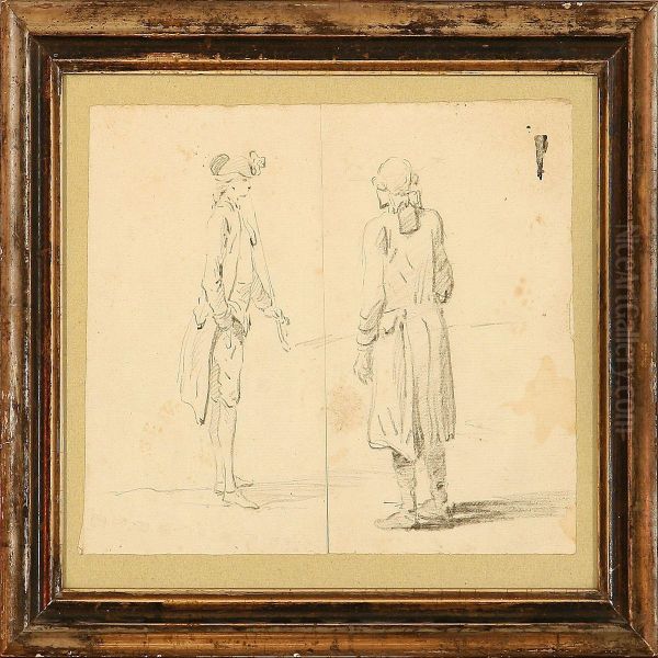 Two Studies Of Rococogentlemen - view 1