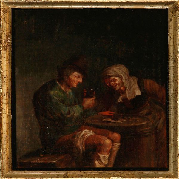 A Pair Of Interiors From An Inn - view 1